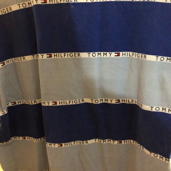 Tommy Hilfiger Polo Men’s Large blue custom fit - Picture 3 of 13